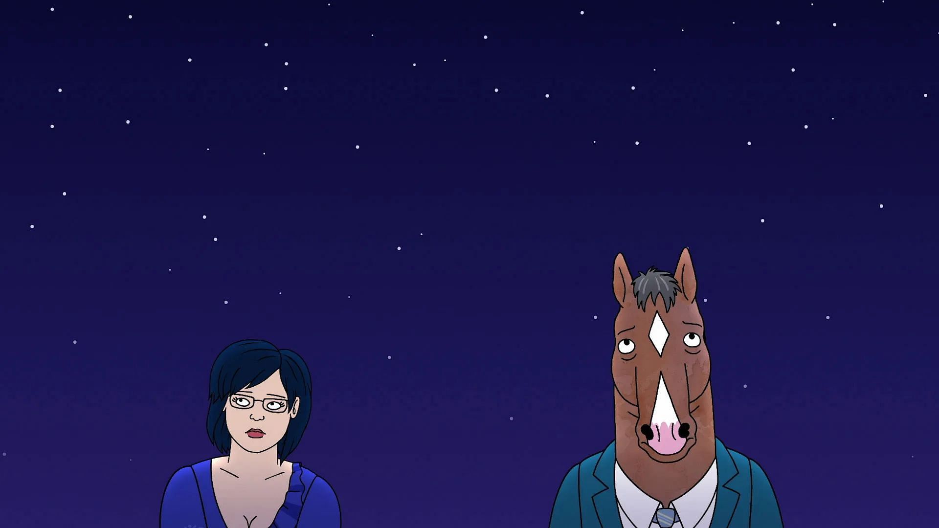 Still from BoJack Horseman finale (Image via Netflix)